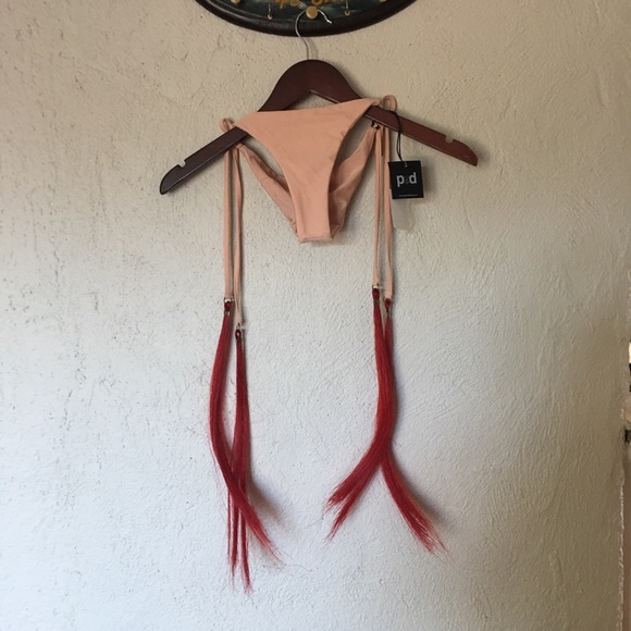 Pacific & Driftwood Cheval Side Tie Bikini Bottom - Picture 8 of 16
